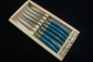Preview: Laguiole de table 6 Steakmesser türkies Fabrique a Thiers France