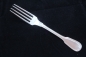 Preview: Bruckmann Augsburger Faden Gabel mit Monogramm "MN" versilbert