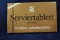 Preview: WMF Serviertablett mit Griffen versilbert
