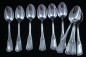 Preview: 10 Kaffeelöffel Jugendstil Ravinet D'Enfert France versilbert