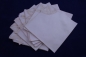 Preview: 6 Alte Stoffservietten mit Verzierung 40 x 40 cm