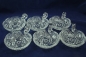 Preview: 6 Dessertschalen Pressglas