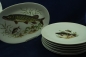 Preview: Mitterteich Fischservice 6 Fischteller + Platte Bavaria