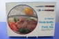 Preview: Steakbesteck für 6 Personen Edelstahl Rosenholzgriff OVP
