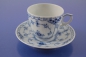 Preview: Royal Copenhagen Musselmalet Halbspitze Mokkatasse + Untere Porzellan