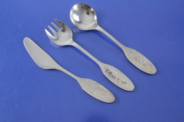 WMF Kinderbesteck Märchenbesteck Siegfried Möller versilbert