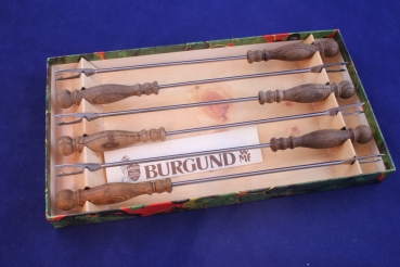 WMF Burgund 6 Fonduegabeln OVP