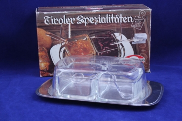 Geleegestell Marke Tischfein Edelstahl