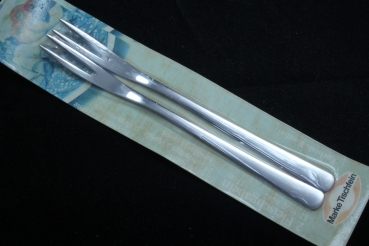 Marke Tischfein 2 Fleischgabeln 17,0 cm OVP (c)