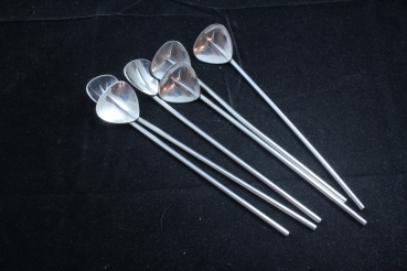 WMF 6 Cocktaillöffel Trinkröhrchen Cromargan