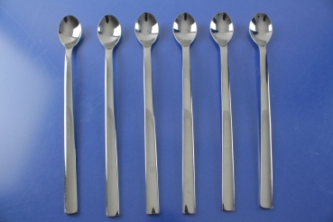WMF 6 Limonadenlöffel Cocktaillöffel 22,0 cm Cromargan