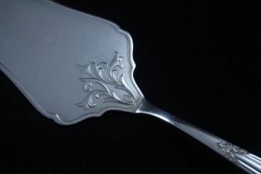 WMF 900 Fächermuster verzierter Tortenheber 26,1 cm versilbert
