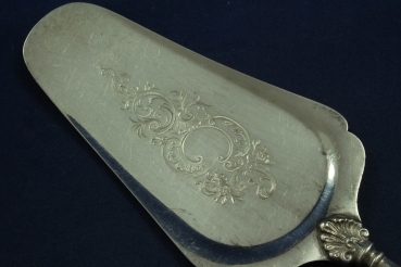 Jugendstil Tortenheber versilbert