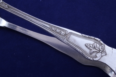 Jugendstil Zuckerzange versilbert