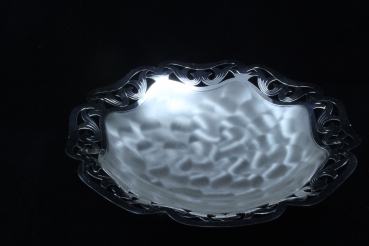 WMF Ikora Schale mit Kugelfüßen versilbert