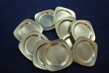 10 WMF Untersetzer versilbert