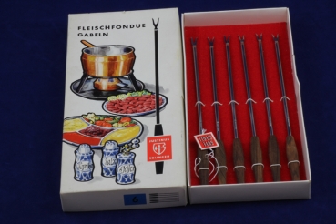 Fleischfonduegabeln Fonduegabeln Justinus OVP