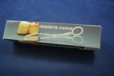 Gebäckzange versilbert OVP