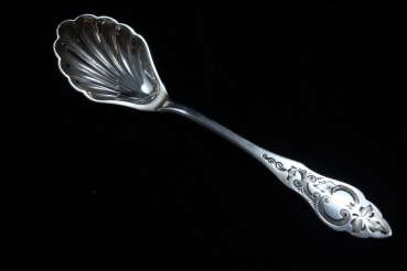 Friesen Ostfriesen Muster Zuckerlöffel versilbert