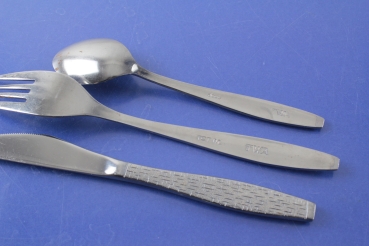 Airline Besteck TWA Messer + Gabel +  Löffel
