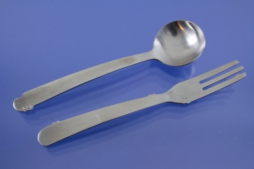 WMF Kinderbesteck Gabel + Löffel Cromargan