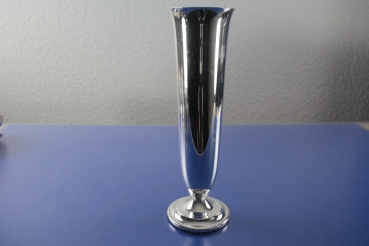 Vase Blumenvase versilbert