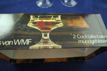WMF 2 Cocktailschalen mundgeblasen