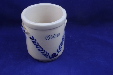 Alter Gurkentopf Steingut