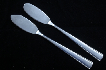 Buttermesser + Käsemesser 15,7 cm versilbert