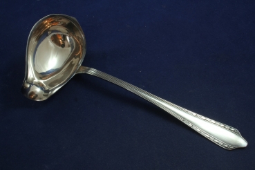 Clarfeld Jugendstil Saucenkelle versilbert