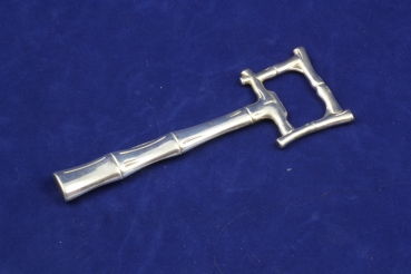 Flaschenöffner versilbert