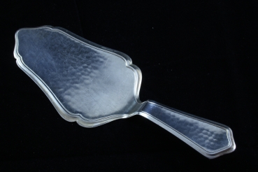 Tortenheber mit Hammerschlag Dekor versilbert