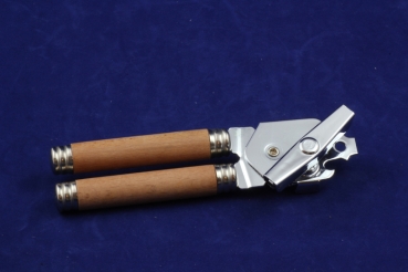Dosenöffner mit Holzgriffen