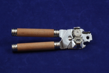Dosenöffner mit Holzgriffen