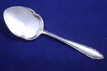 Jugendstil Spargelheber und Vorlegelöffel versilbert
