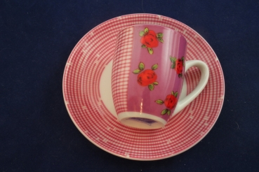 Flirt R&B 4 Espressotassen Roseanne Purple Rosen