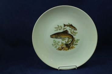 Mitterteich Fischservice 6 Fischteller + Platte Bavaria