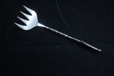 Sardinenheber Fischgriff versilbert