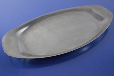 WMF Servierplatte Bratenplatte Wagenfeld 37 x 20 cm Cromargan