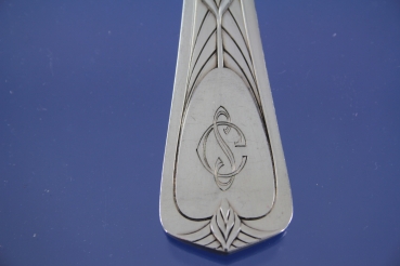 WMF Jugendstil 042 Ähren Besteck für 12 Personen 36 Teile mit Monogramm CS oder SC versilbert