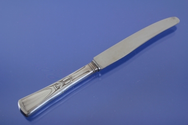 Jugendstil Speisemesser Messer 25 cm versilbert