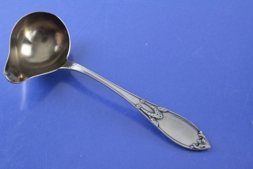 Jugendstil Saucenkelle versilbert