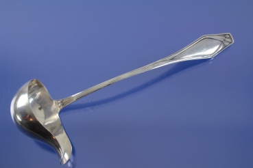 Jugendstil Suppenkelle versilbert