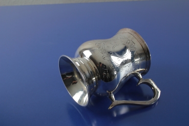 Kaffeetasse Teetasse Tasse versilbert
