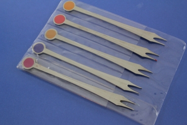 WMF Bowlengabeln Bowlenspieße Cocktailspieße Cromargan OVP