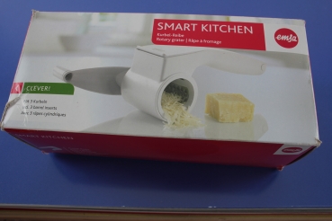 Emsa Smart Kitchen Kurbel Reibe mit 3 Kurbeln