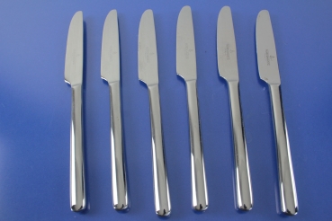 Picard & Wielpütz 6 Speisemesser Messer Edelstahl