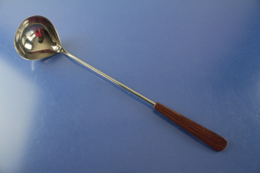 Punschkelle Bowlenkelle 40 cm Edelstahl Holzgriff
