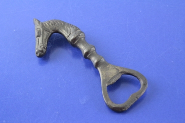 Flaschenöffner Pferd Messing