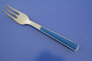 WMF Torino blau Kuchengabel Cromargan